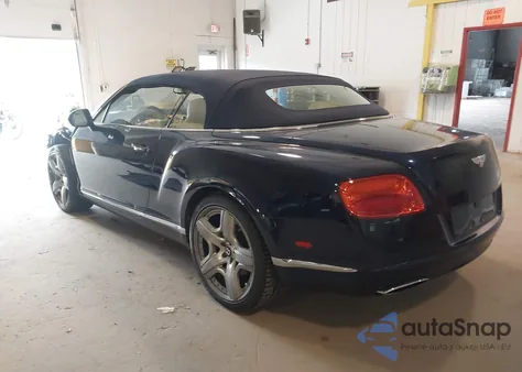 2013 Bentley Continental Gtc z USA, uszkodzony, nr VIN SCBGR3ZA5DC080369